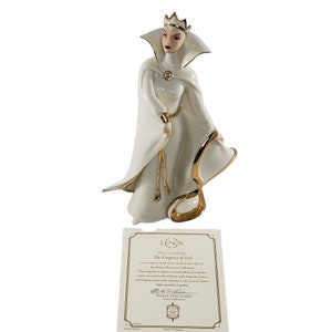 Lenox Disney Showcase Empress Of Evil Queen Snow White Signed COA