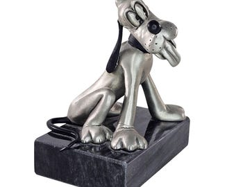 Figurka z cyny Chilmark Pluto z 1994 roku, Myszka Miki, LE, stan jak na zdjęciu, brak ucha