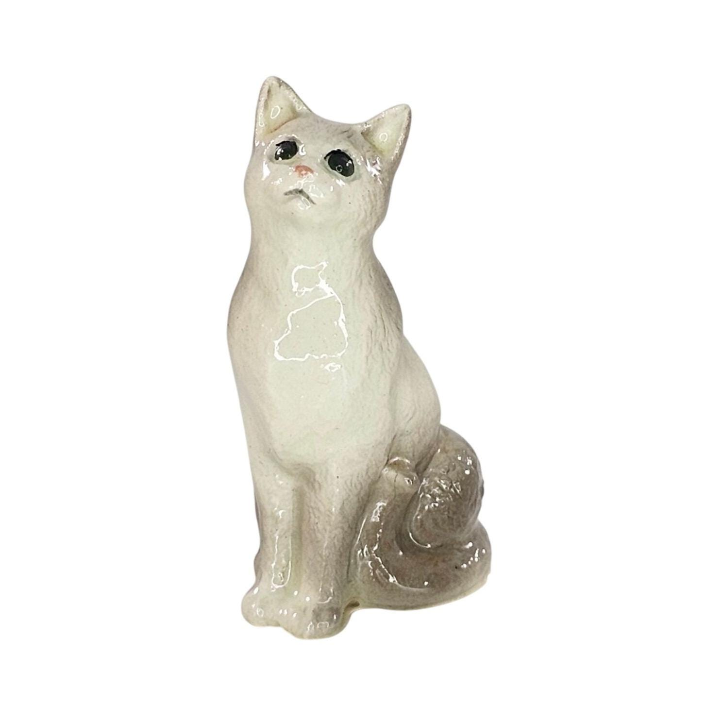 Hagen Renaker Gray Cat - Etsy