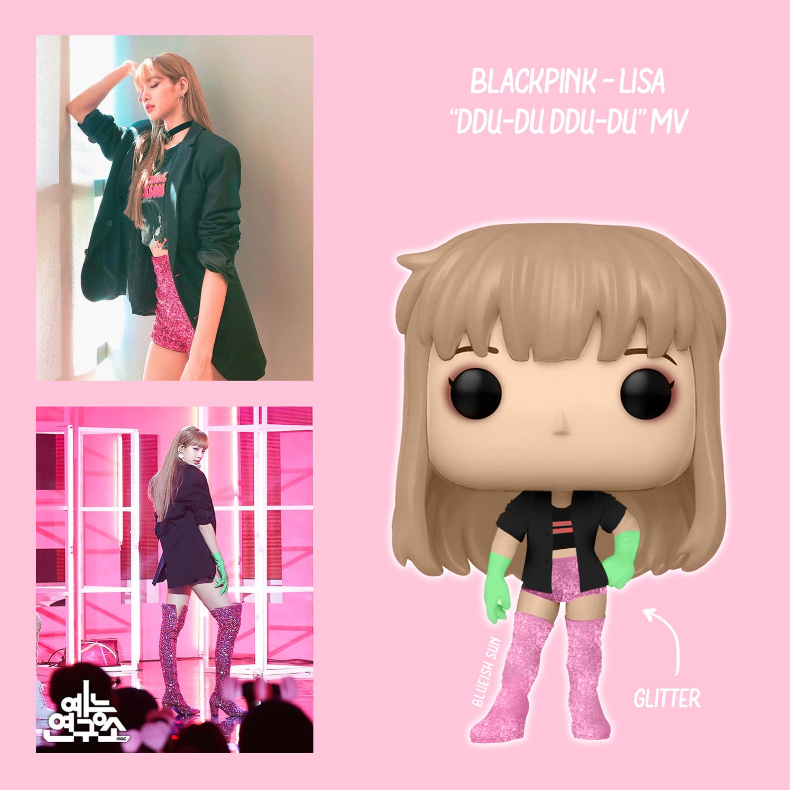BLACKPINK Lisa Ddudu Ddudu MV custom funko pop Etsy