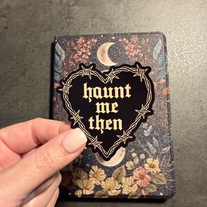 Wuthering Heights Sticker | Haunt Me Then | Bookish Stickers | Book | Kindle Accessories | Kindle Stickers | Classic Literature | Bronte image 3