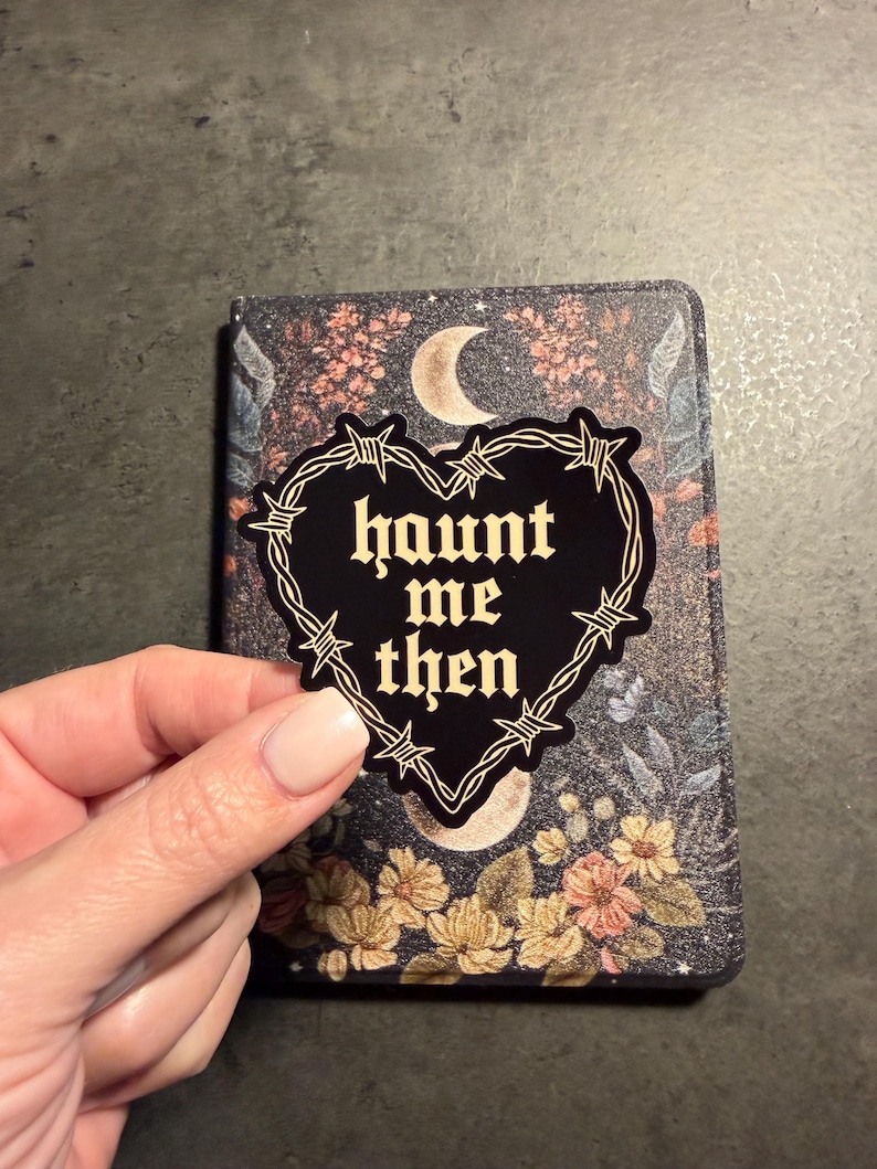 Wuthering Heights Sticker | Haunt Me Then | Bookish Stickers | Book | Kindle Accessories | Kindle Stickers | Classic Literature | Bronte image 3