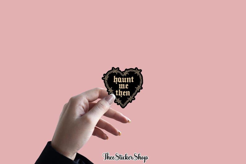 Wuthering Heights Sticker | Haunt Me Then | Bookish Stickers | Book | Kindle Accessories | Kindle Stickers | Classic Literature | Bronte image 1