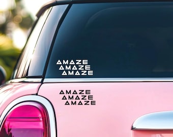 ¡Increíble, increíble, increíble! - Calcomanía / Calcomanía inspirada en el Proyecto Ave María / Calcomanía de Rocky / Calcomanía literaria / Ciencia ficción / BookTok / Pegatina de lectura