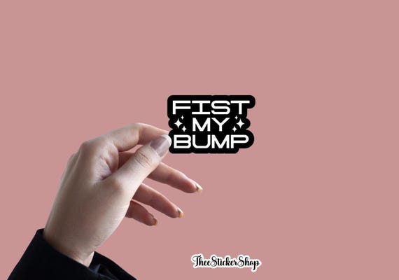 Fist My Bump - Sticker | Project Hail Mary inspired Sticker | Rocky Sticker | Bookish Sticker | Sci-Fi | BookTok | Reading Sticker | Amaze