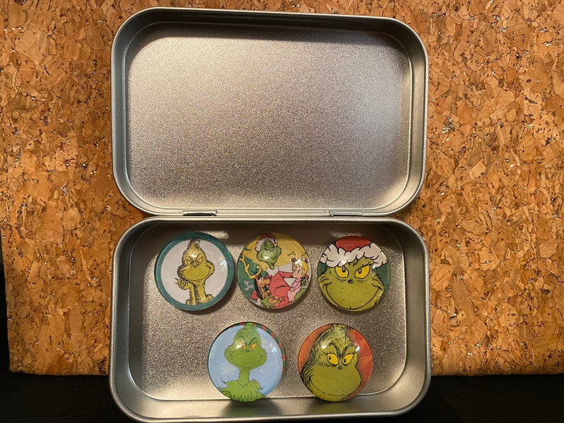 Grinch Magnets