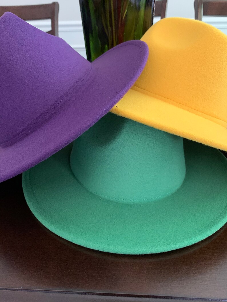 Mardi Gras Fedora Collection Mardi Gras Fedora Collection