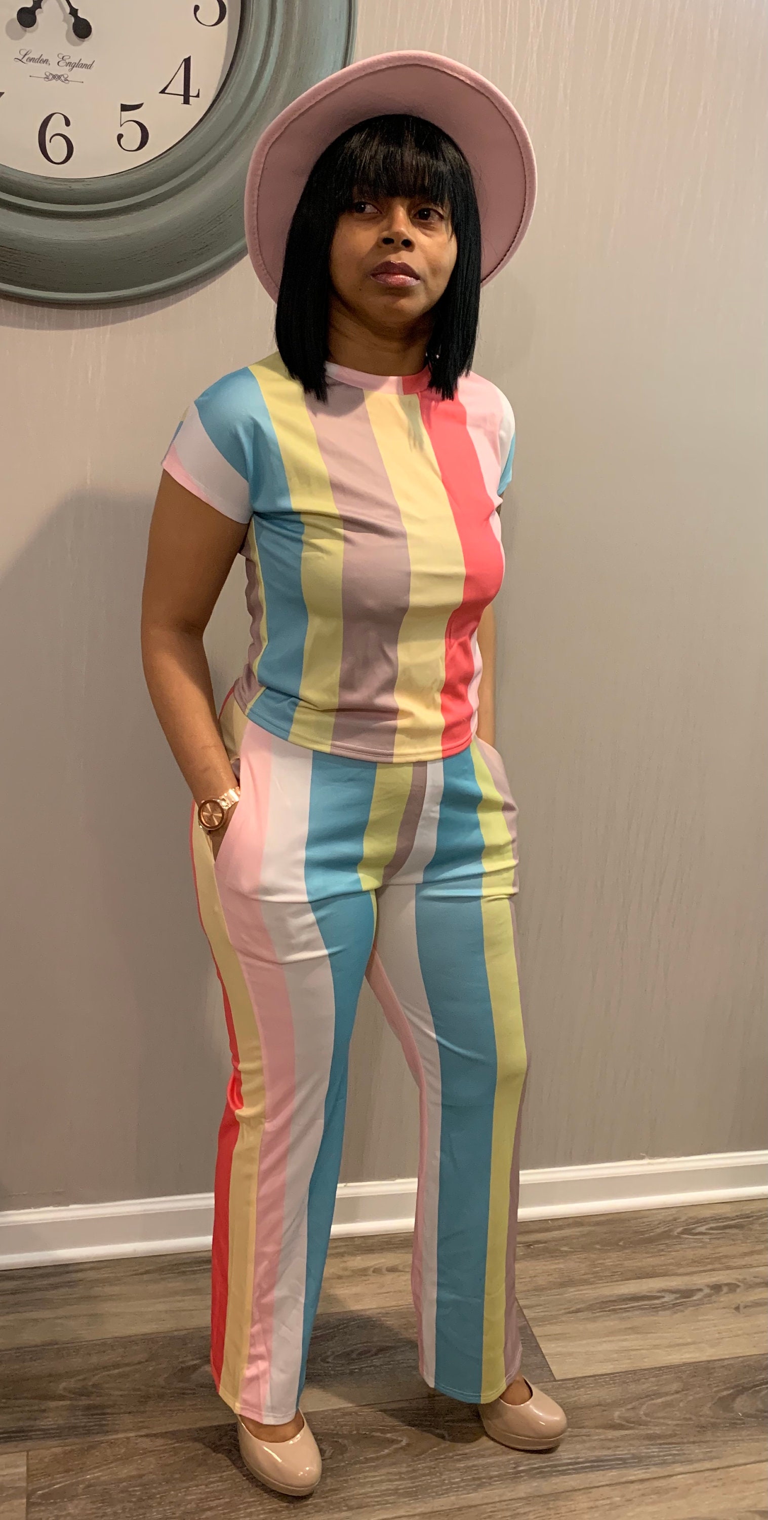 Pastel pants set Etsy