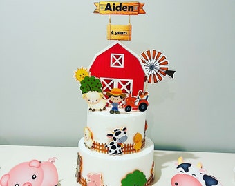 Topper De Gateau De Poulet Pour Le Mariage De Ferme Etsy Topper De Gateau De Poulet Pour Le Mariage De Ferme Etsy
