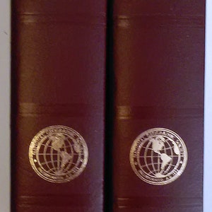 1 years set 1990 - National Geographic -  In Leatherette Binders