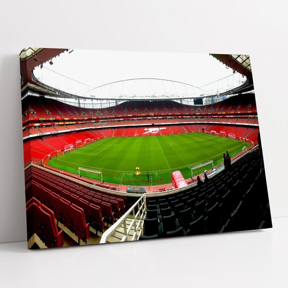 Arsenal Emirates Stadium Outside Lights Smashed Wall Mural Sticker Decal Print