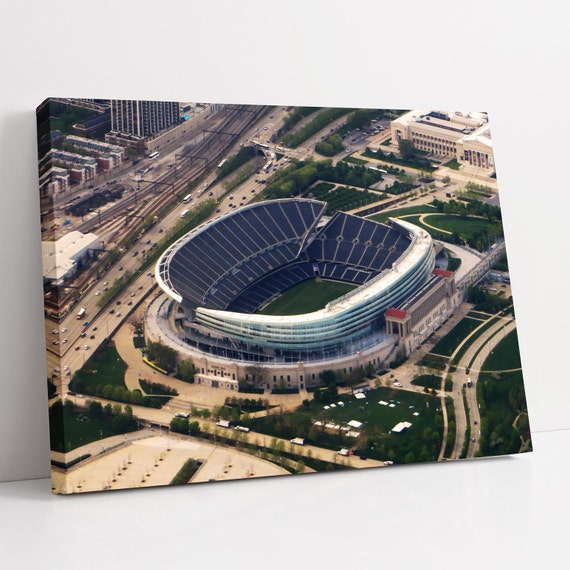 Chicago Bears Canvas Solr Field Stadium Wall Art Canada - Chicago Bears Home Decor Canada Chicago Bears Canvas Solr Field Stadium Wall Art Canada - Chicago Bears Home Decor Canada