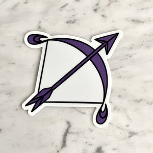 Sagittarius Zodiac Sticker – Fire Sign Archer | Astrology Decal | Sagittarius Gift Idea