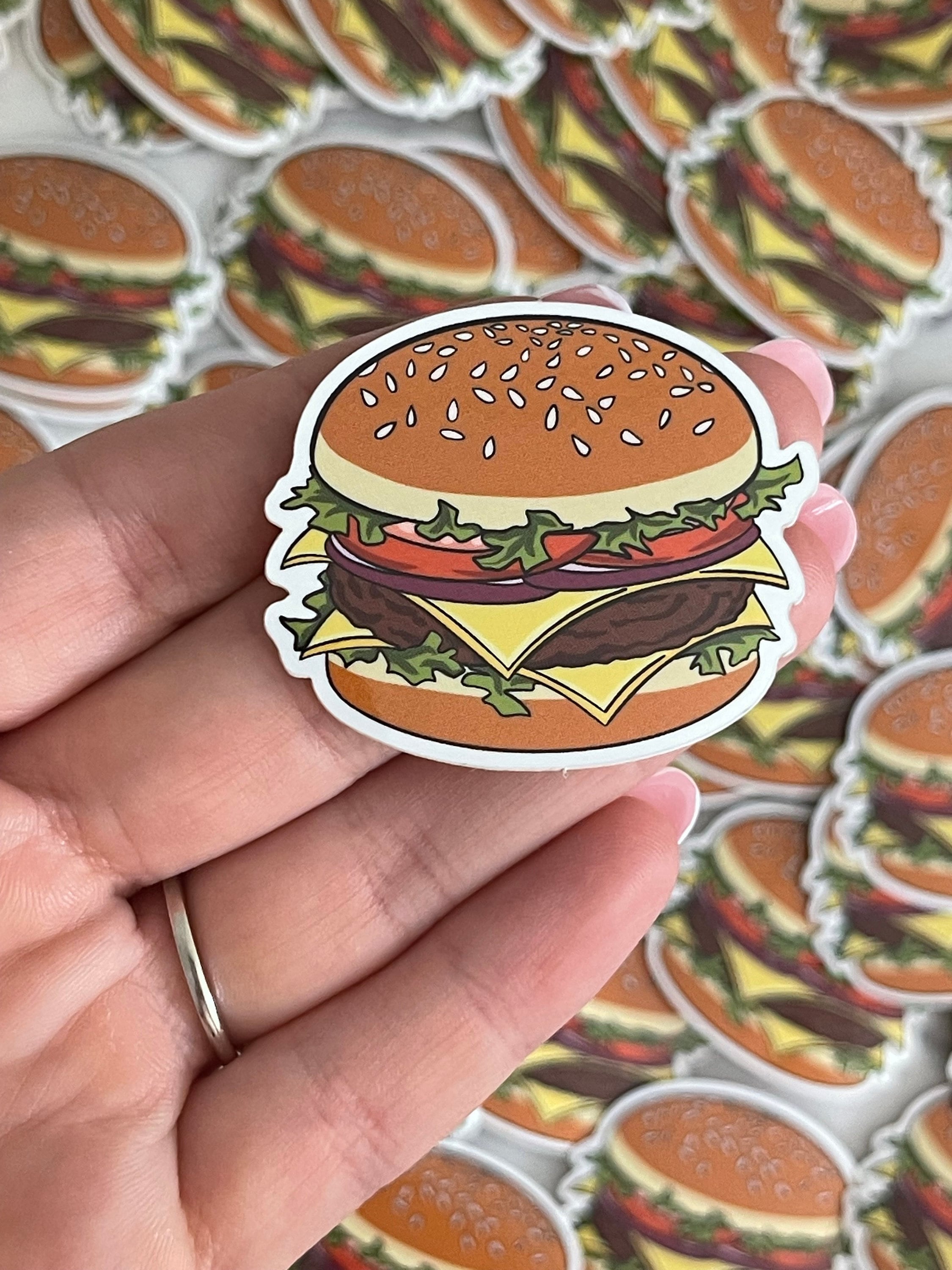 Sticker  Hamburger – La Cabane d'Antoine