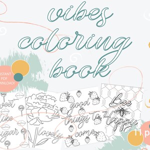 Vibes Coloring Book