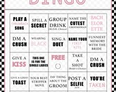 Bachelorette Bingo