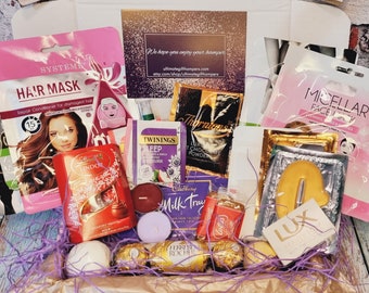 Indulgent Spa Hamper, Spa and Chocolate Pamper Hamper, Get Well Soon Gift, Gifts For Her, Birthday Gifts, Thank You Gift, Treat a Friend