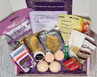 Super Deluxe Spa Gift Hamper - Relaxing Home Spa Gift for Her