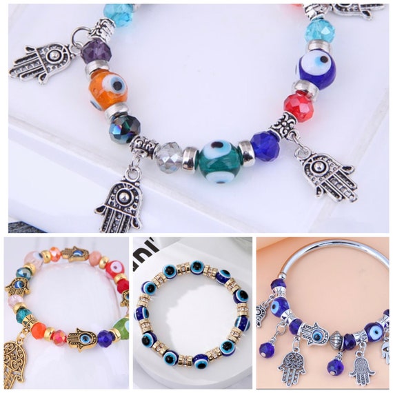 Evil Eye Bracelets Etsy