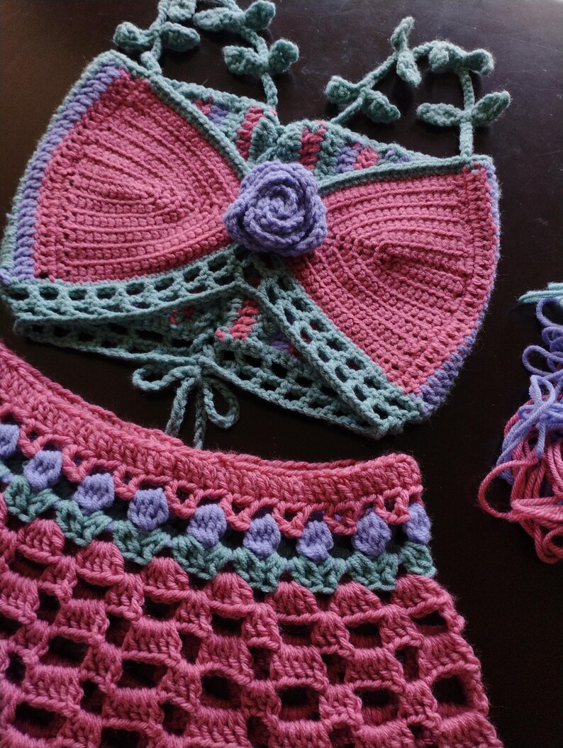 Rose Work - Skirt Set main image 1