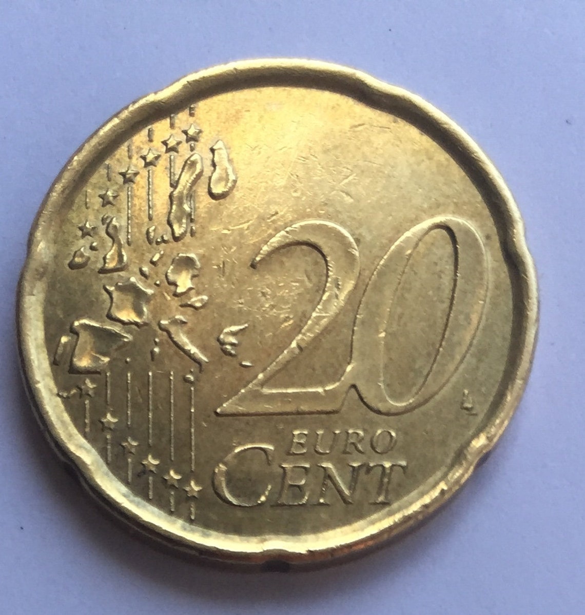 Piece De 20 Centimes Rare 1999 20 centimes rare 1999 Spain Cervantes | Etsy