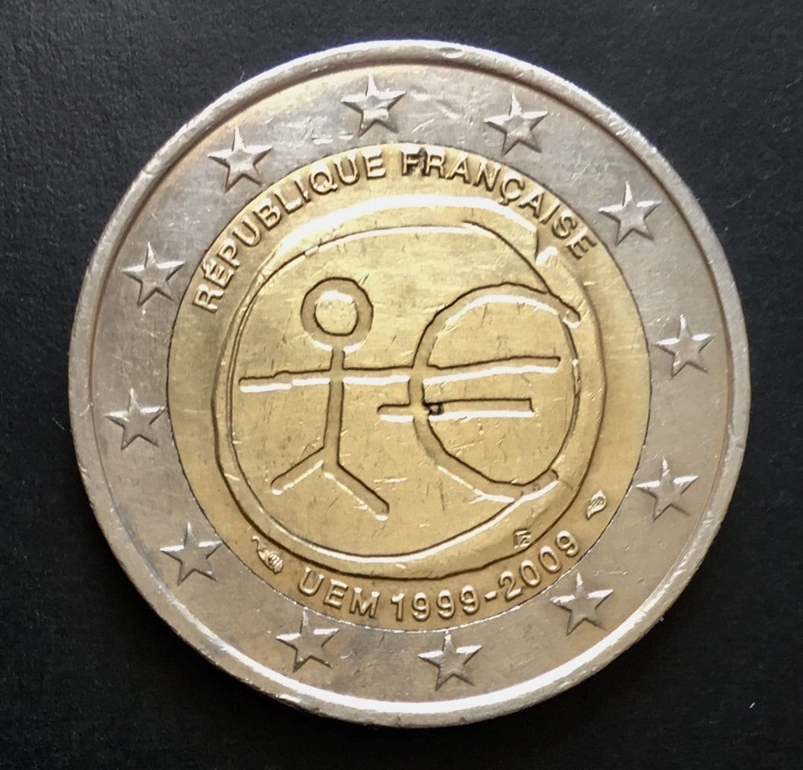 2 Euro selten WWU 19992009 RF HiQ/TBE Etsy