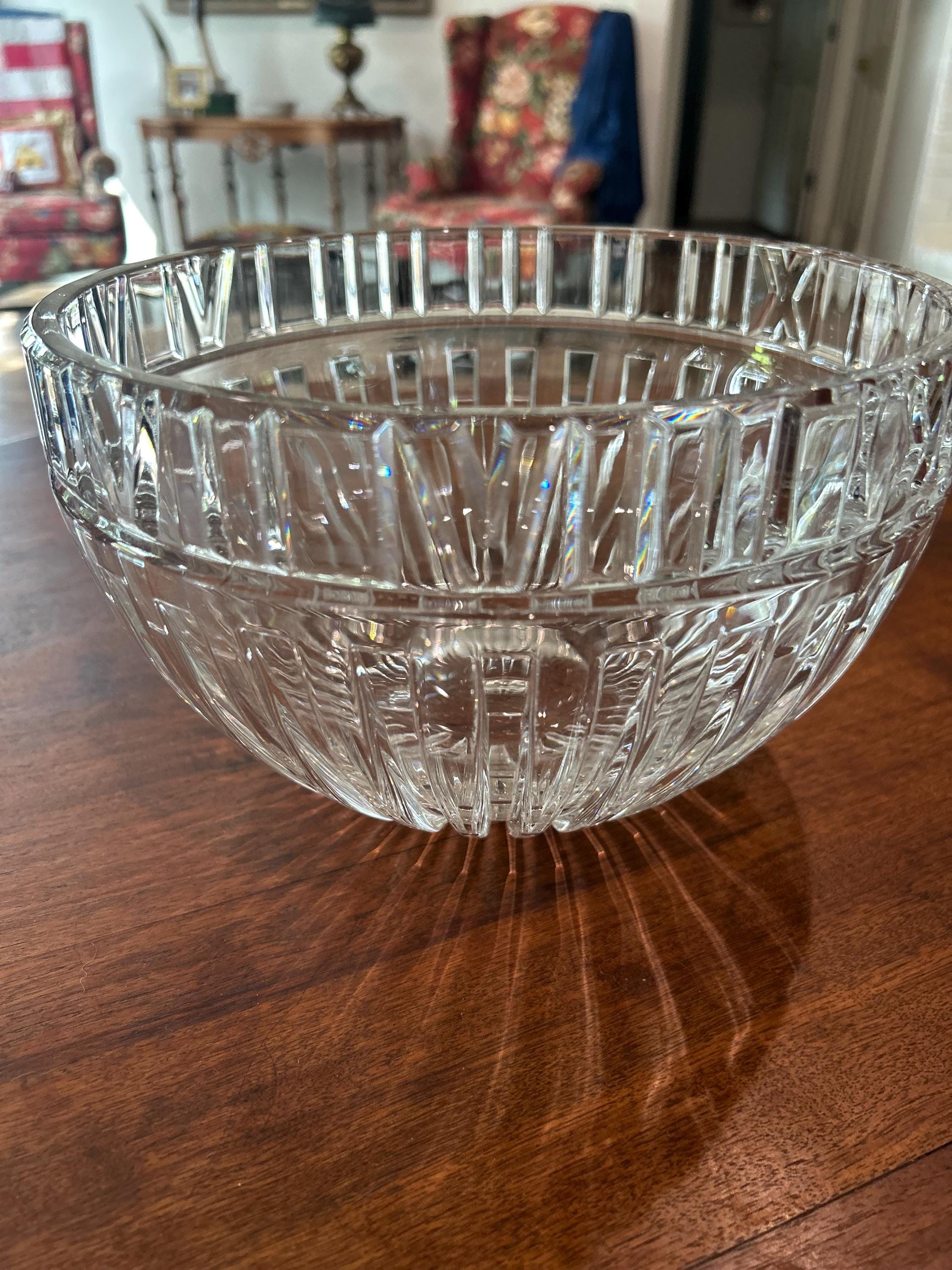 Tiffanys and Co Crystal Bowl - Etsy