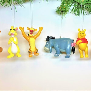 Disney Winnie The Pooh Christmas Ornament Set of 6
