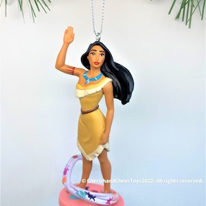 Pocahontas Princess Christmas Ornament from Disney, Pocahontas Ornament, Pocahontas Figurine, Pocahontas Cake Topper, Pocahontas