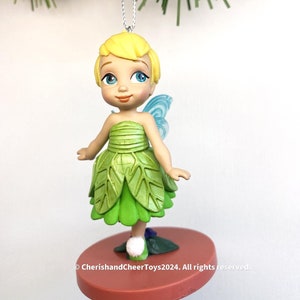Tinkerbell Christmas Ornament,  Tinkerbell Ornament, Tinkerbell Cake Topper, Tinkerbell Figure, Tinkerbell Figurine, Tinkerbell charm