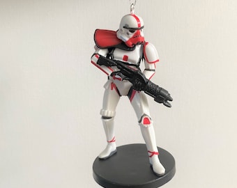 Adorno navideño del Incinerador de Star Wars: Stormtrooper Mandalorian