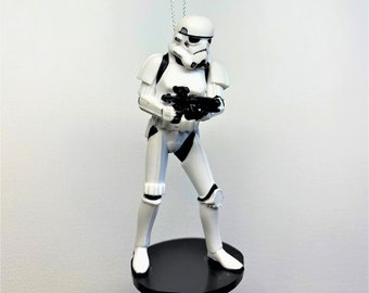 Adorno navideño de Stormtrooper de Star Wars: The Mandalorian