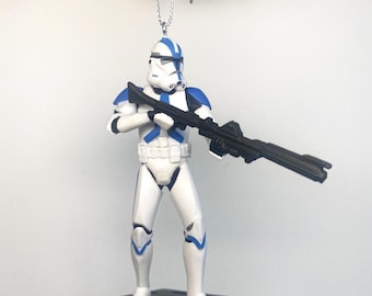Adorno navideño de Stormtrooper de Star Wars: The Mandalorian