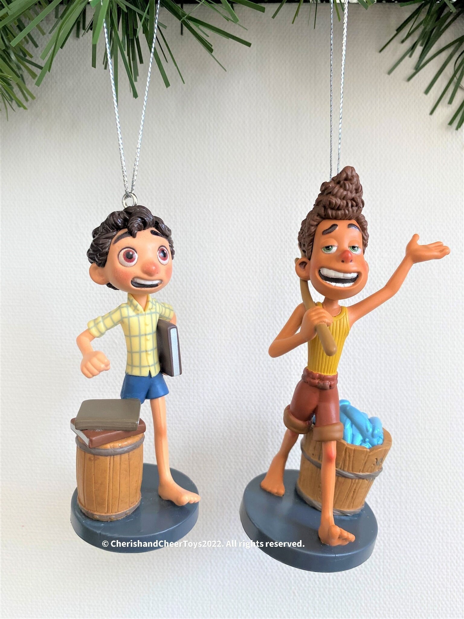 Luca And Alberto Christmas Ornament From Disney Luca