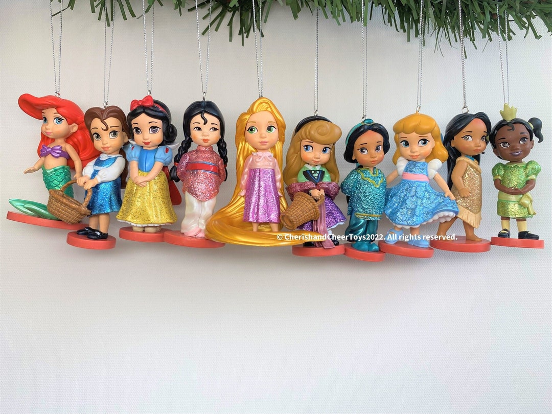 ORNAMENT COLLECTION ディズニープリンセス10個セット Disney Princess Christmas Ornament Set of 10 - Etsy