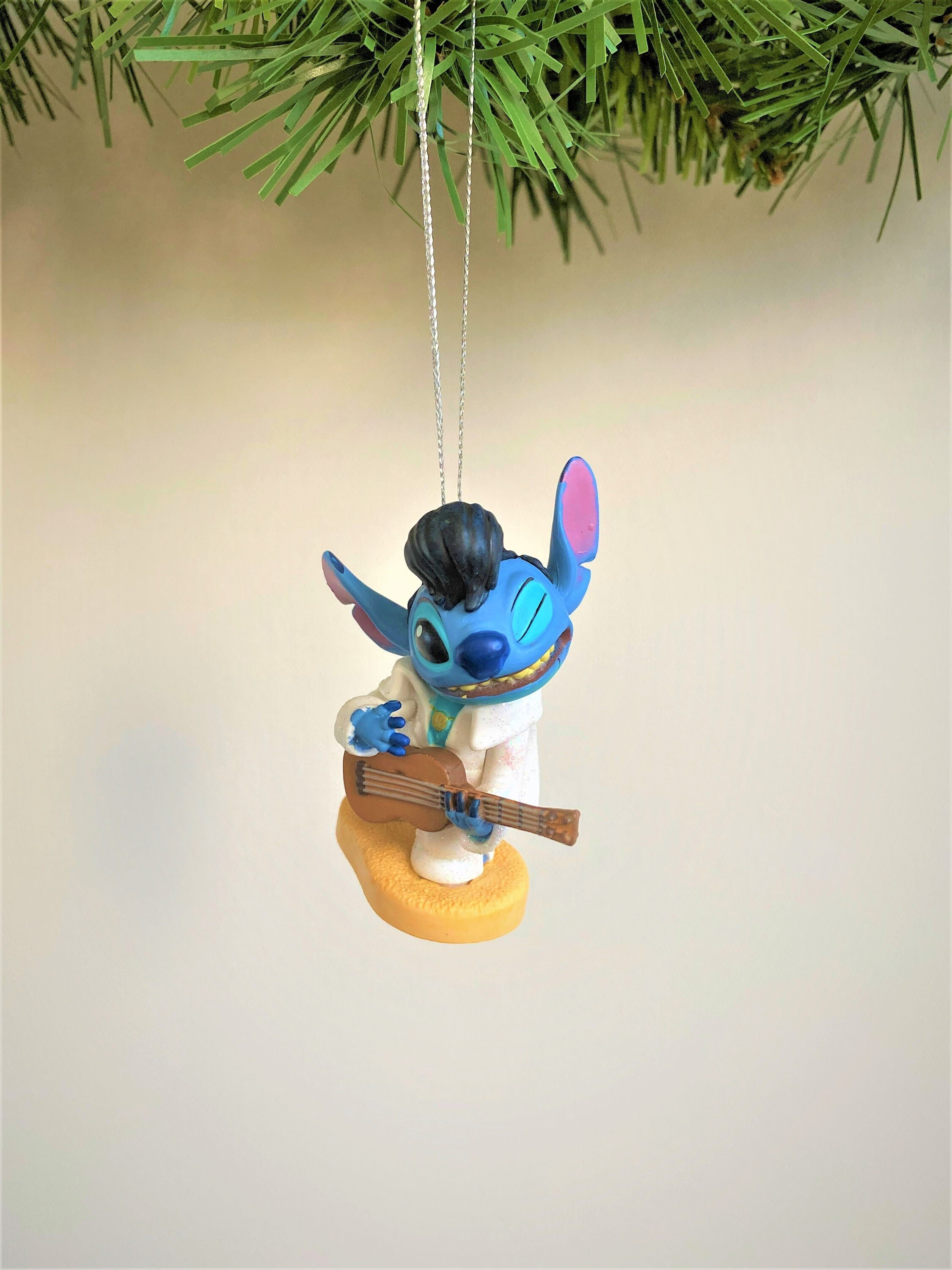 Elvis Stitch Christmas Ornament