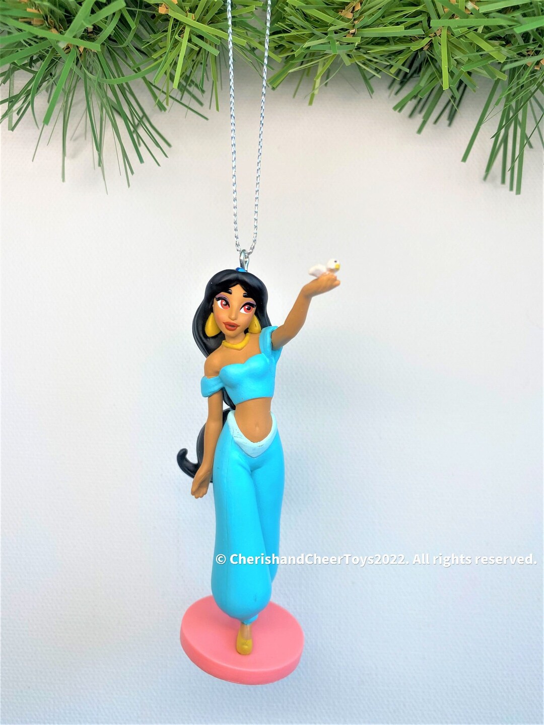 Aladdin Jasmine Christmas Ornament From Disney Jasmine Etsy