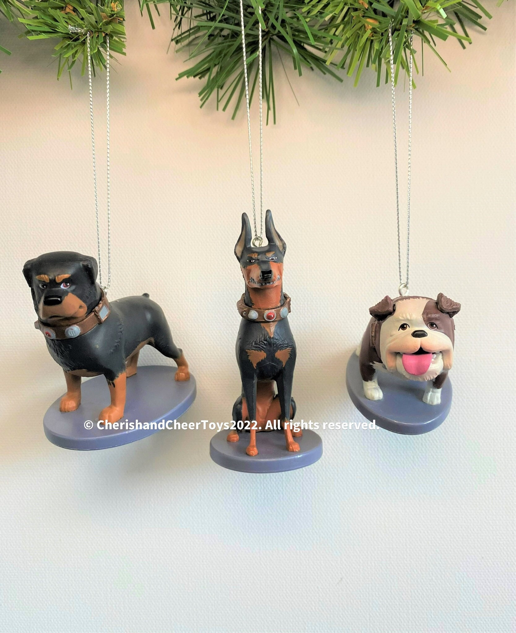 Fall Sale! Disney Dog Christmas Ornament Set of 3 From Up - Etsy