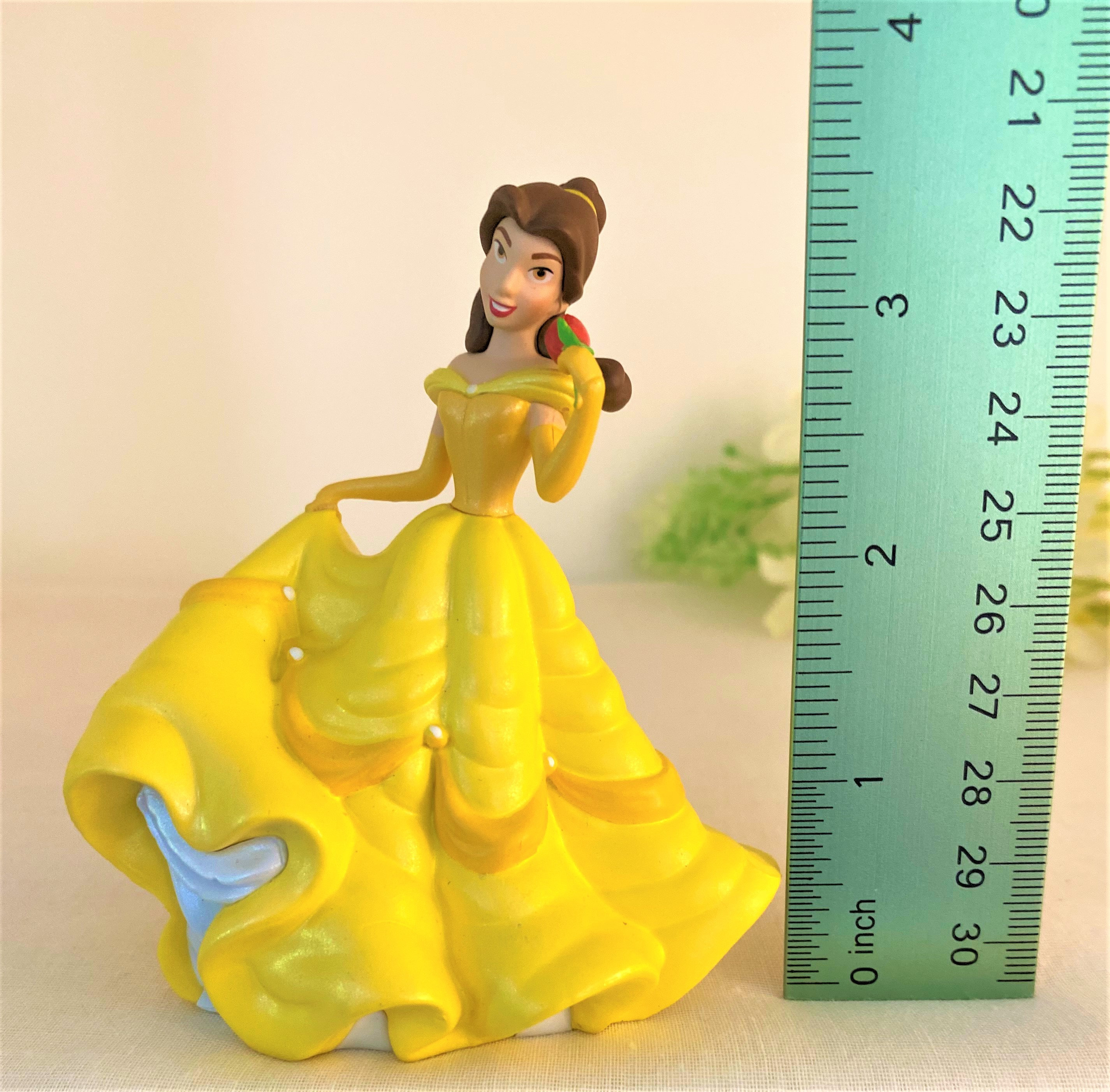 belle blue dress ornament Hallmark Keepsake Disney Christmas Ornament, Beauty and the Beast Belle with the Wardrobe, Gifts for Disney Fans : Home & Kitchen