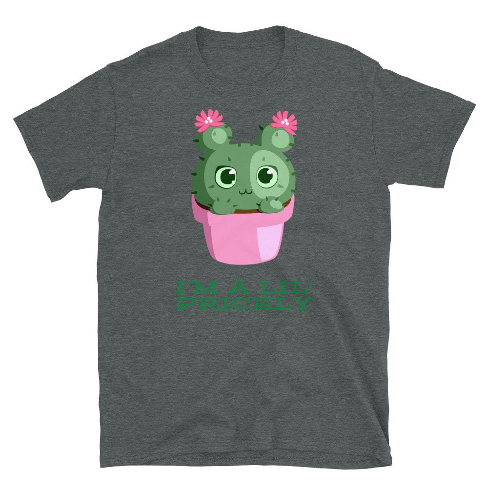 Prickly Pax Cactus Short Sleeve Men's Button Up Shirt main image 1