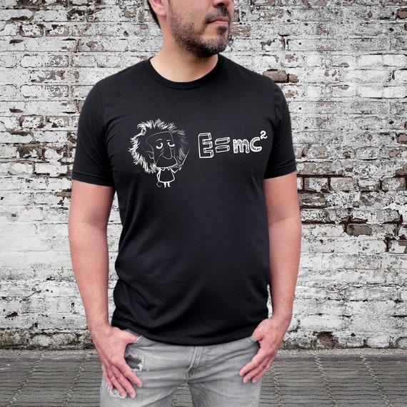 Funny Science Albert Einstein Emc2 Shirt Theory of Relativity - Etsy Funny Science Albert Einstein Emc2 Shirt Theory of Relativity - Etsy