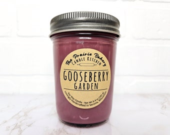 Gooseberry Garden | Scented Soy Wax Candle | Fruity Berry Kitchen Scent | Housewarming Birthday Wedding Mother's Day Gift