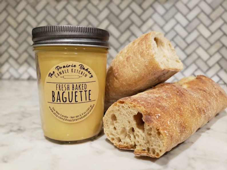 Fresh Baked Baguette Scented Soy Wax Candle