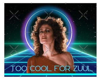 Sigourney Weaver Ghostbusters Art Print: Ladies of Horror Series