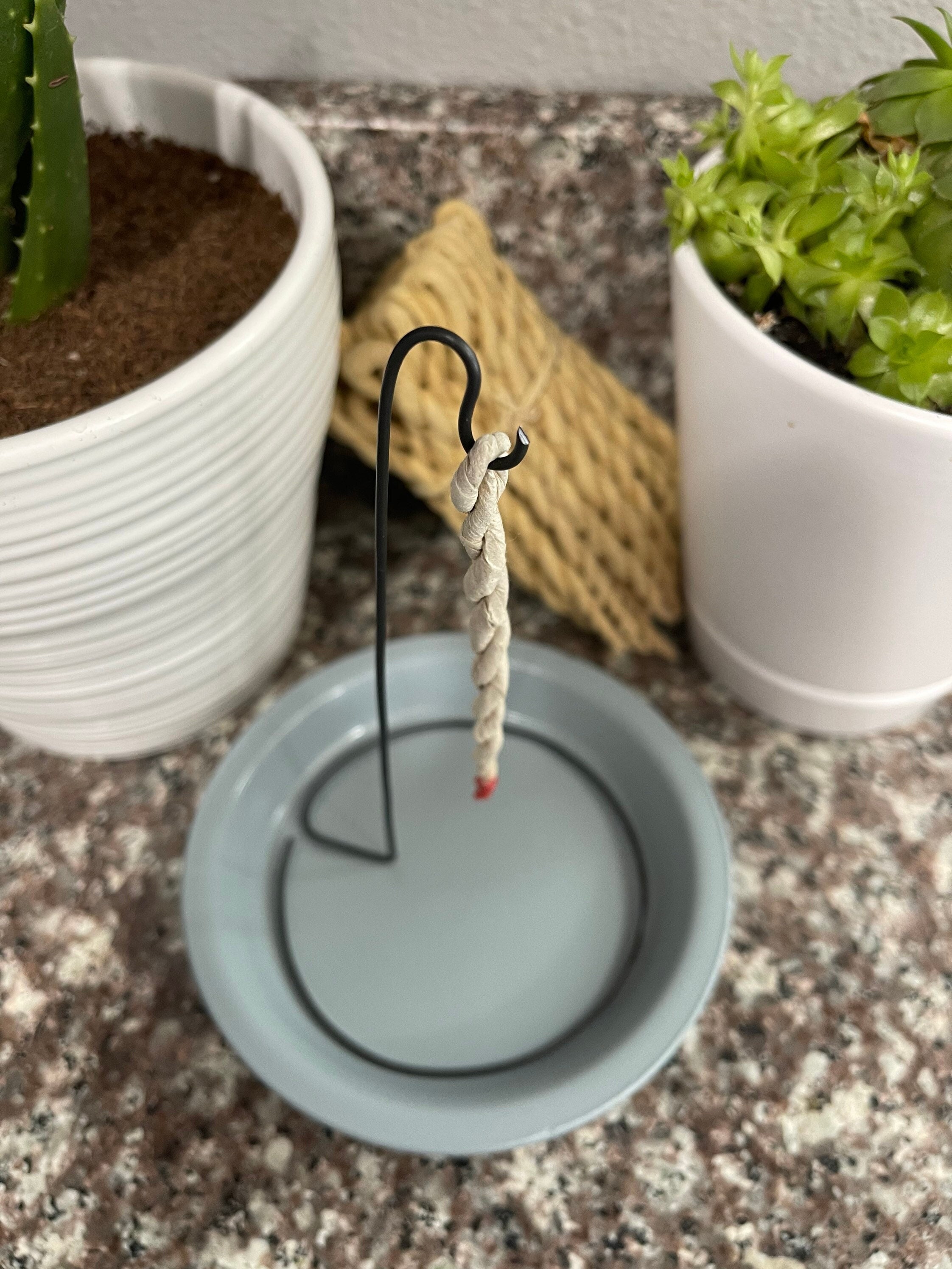 Rope Incense Burner Holder Hook Etsy
