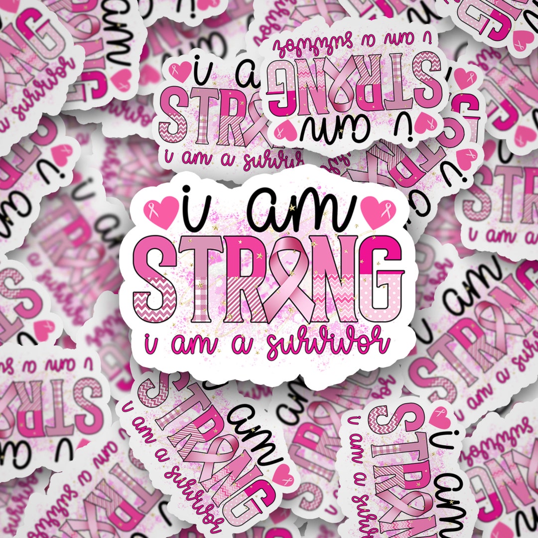 Strong Cancer Ribon I Am Strong, Breast Cancer Awareness, Pink Ribbon, Cancer, Fight Pink ...