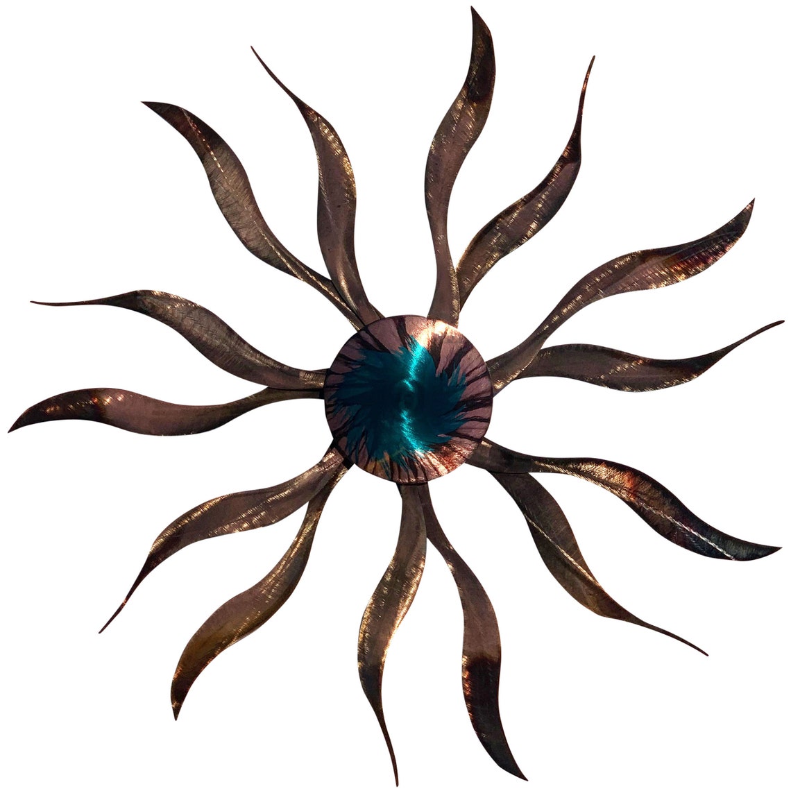 Desert Sun Metal Wall Decor by Meyerdirk Art Etsy UK