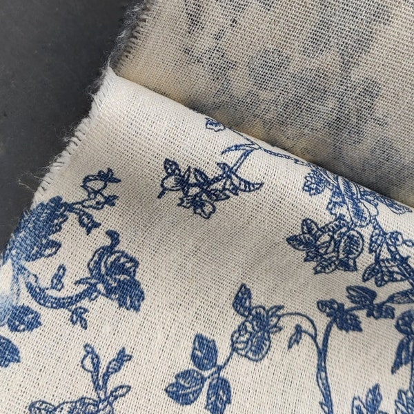 Vintage Floral Fabric - Etsy