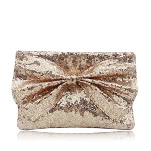 Pochette avec grand nœud, Pochette de soirée, Sac de soirée, Pochette de mariage, Sac à main pour femme, Sac de luxe, Pochette de luxe, Pochette de grande occasion