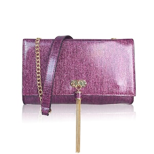 Metall Quaste Clutch Tasche, Abendtasche, Abendtasche, Hochzeit Clutch Tasche, Handtasche für Frauen, Luxustasche, Luxus Clutch Tasche, Anlass Clutch